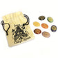 Large Stones Chakra Set ( oval shape ) – image 1