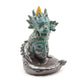 Backflow Incense Burner - Dragon Over Buddha - Luna Panther