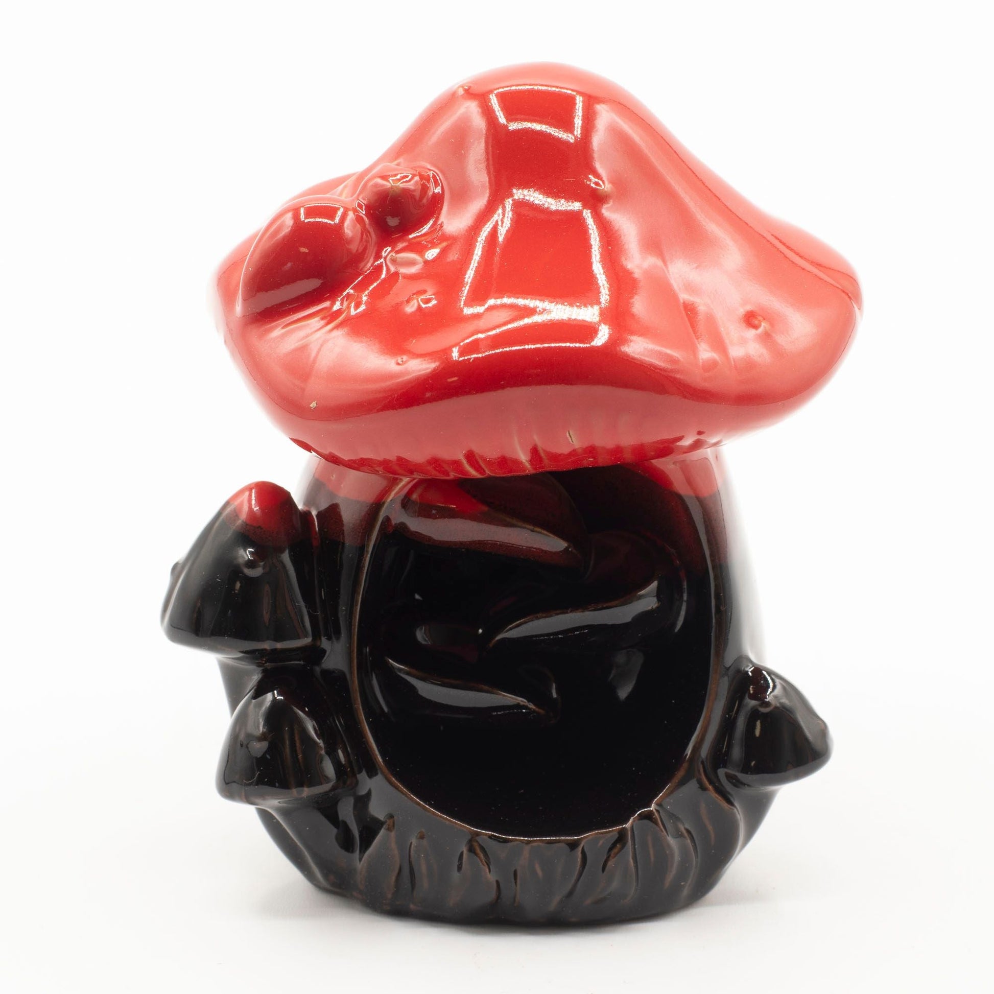 Backflow Incense Burner - Large Red Mushroom - Luna Panther