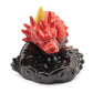 Backflow Incense Burner - Small Red Dragon - Luna Panther