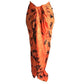 Bali Gecko Sarongs - Orange - Luna Panther