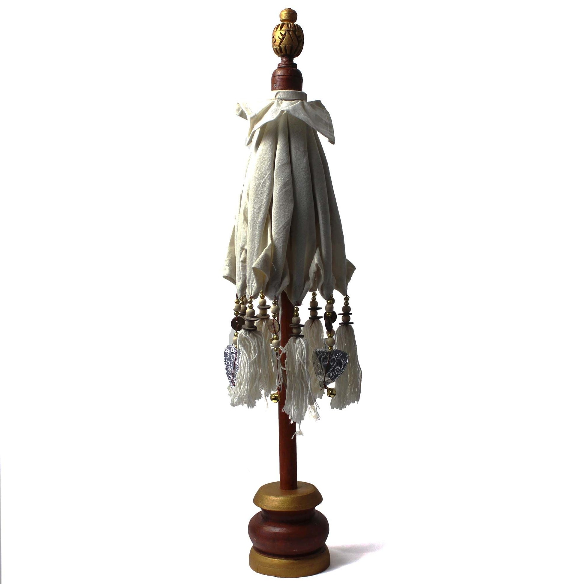 Bali Home Decor Parasol - Canvas - Natural - 40cm - Luna Panther