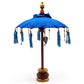 Bali Home Decor Parasol - Cotton - Blue - 40cm - Luna Panther