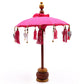 Bali Home Decor Parasol - Cotton - Pink - 40cm - Luna Panther