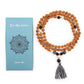 Polished Bali Mala Necklace - Confidence featuring natural patterning and unique variations - Luna Panther