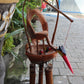 Bamboo Windchime - Natural finish - Mother & Chicks - Luna Panther