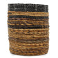 Banana Leaf Set - 2 Vase & 2 Bins - Luna Panther