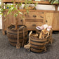 Banana Leaf & Seagrass Large Baskets - Natural Browns - Set of 3 - Luna Panther