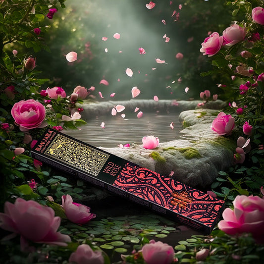 Banjara Extra Long Smudge Stick - Wild Rose - Luna Panther