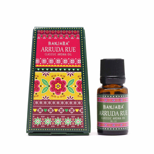 Banjara Indian Fragrance Oil 10ml - Arruda Rue - Luna Panther