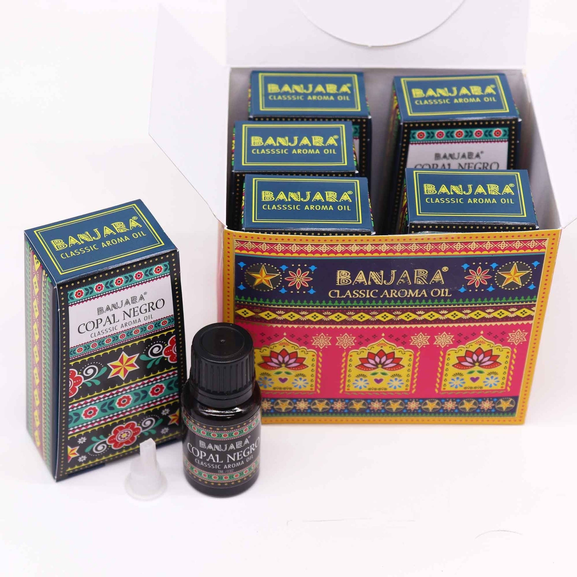 Banjara Indian Fragrance Oil 10ml - Copal Negro - Luna Panther