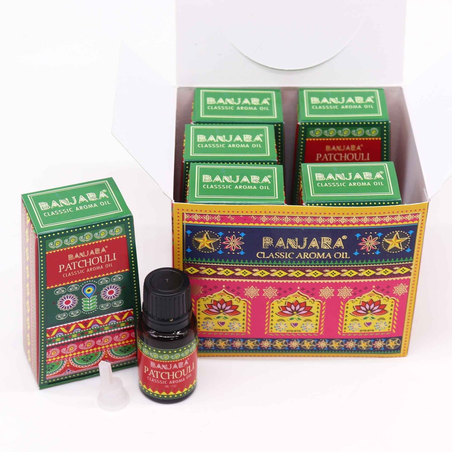 Banjara Indian Fragrance Oil 10ml - Patchouli - Luna Panther