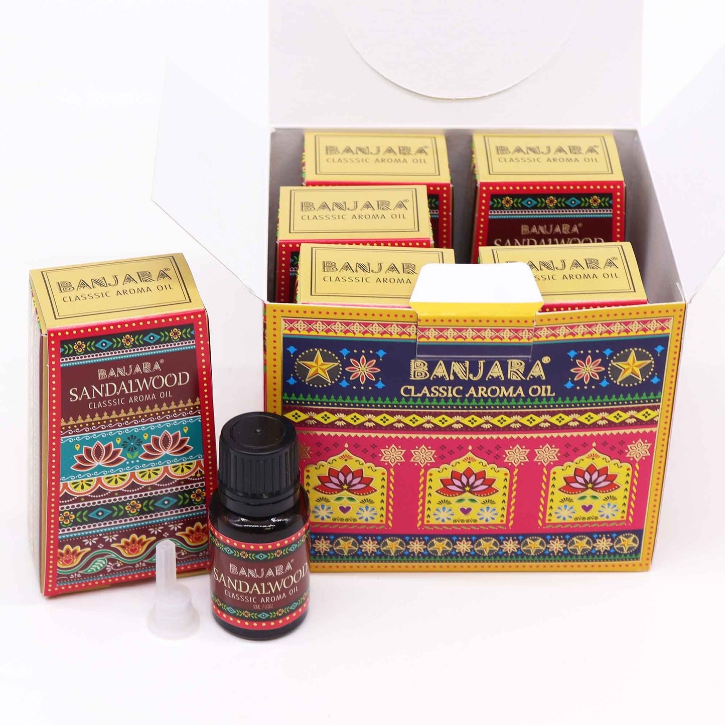 Banjara Indian Fragrance Oil 10ml - Sandalwood - Luna Panther