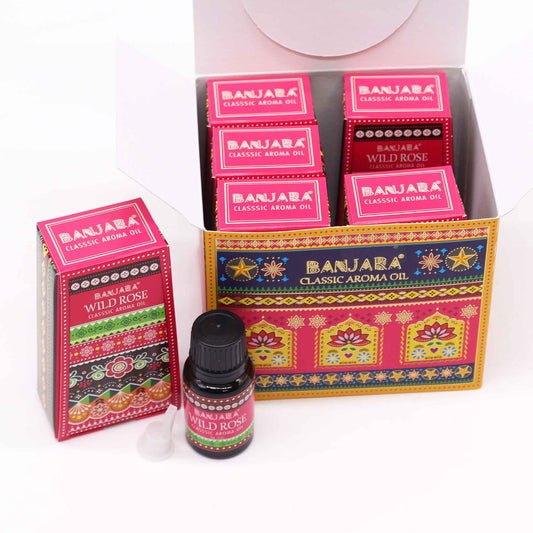 Banjara Indian Fragrance Oil 10ml - Wild Rose - Luna Panther