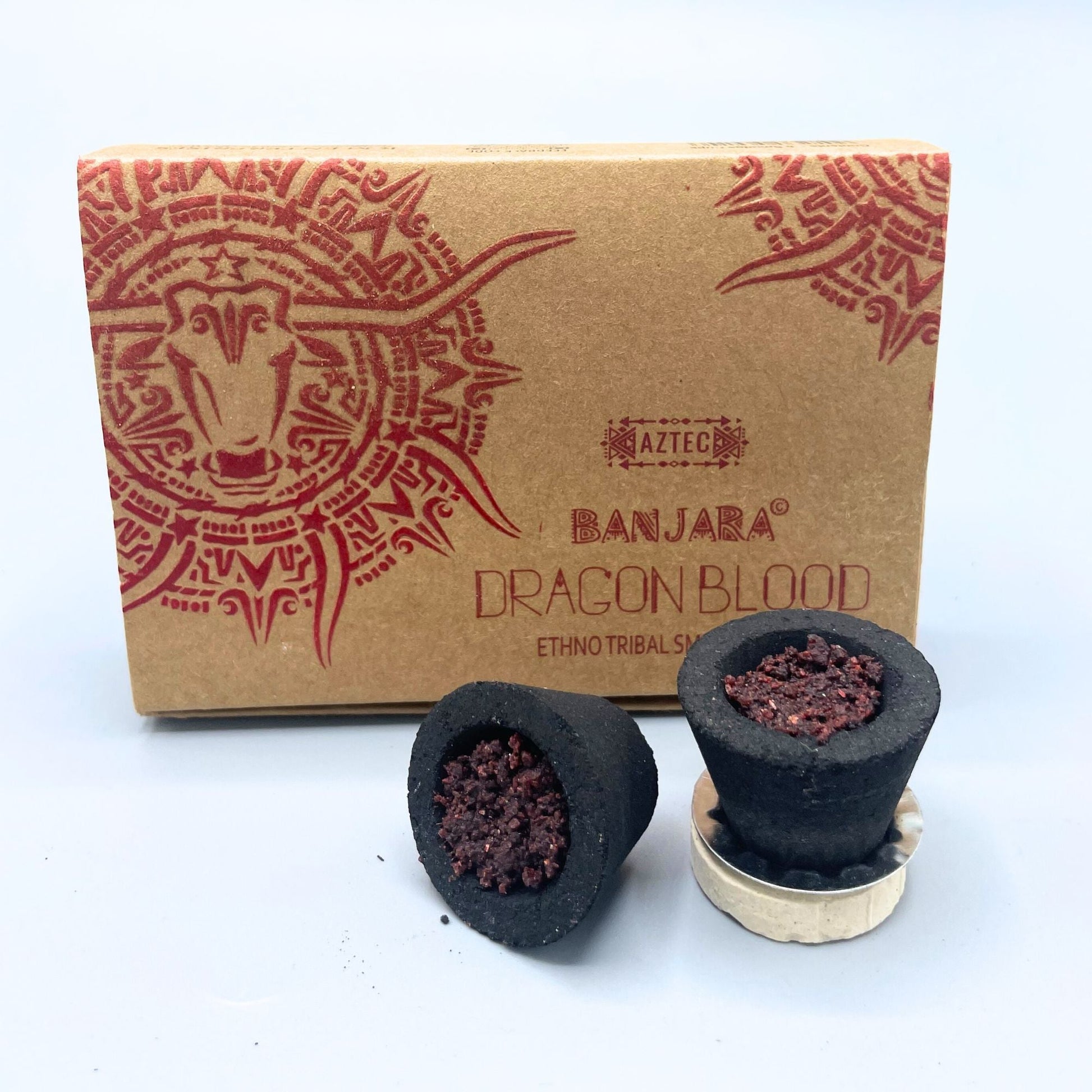 Banjara Resin Cups - Dragons Blood - Luna Panther
