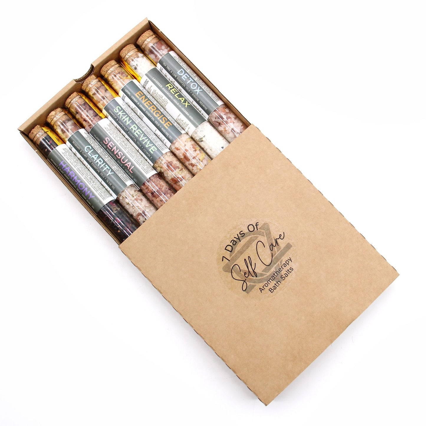 Bath Salts in Vials - Gift Pack of 7 - Luna Panther