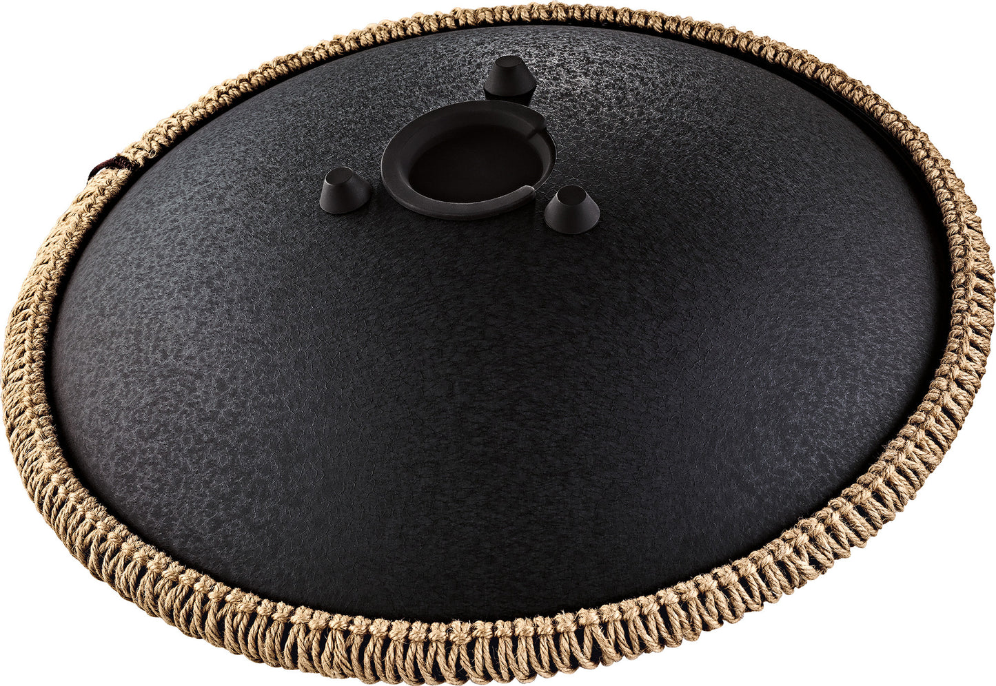 MEINL Sonic Energy Octave Steel Tongue Drum 16" - D Kurd/9 Notes/44 Hz - Black detail view 13 at Luna Panther