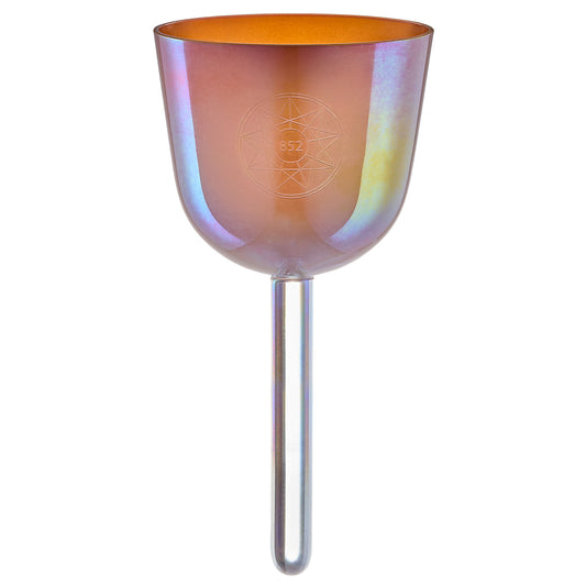 MEINL Sonic Energy 3.75" Essence Solfeggio Crystal Singing Bowl La 852 Hz, Mango Mojito at Luna Panther