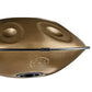 MEINL Sonic Energy Sensory Handpan Stainless Steel D Amara 9 Notes 440 Hz - Vintage Gold detail view 8 at Luna Panther