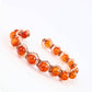 Copper & Carnelian Crystal Bracelet