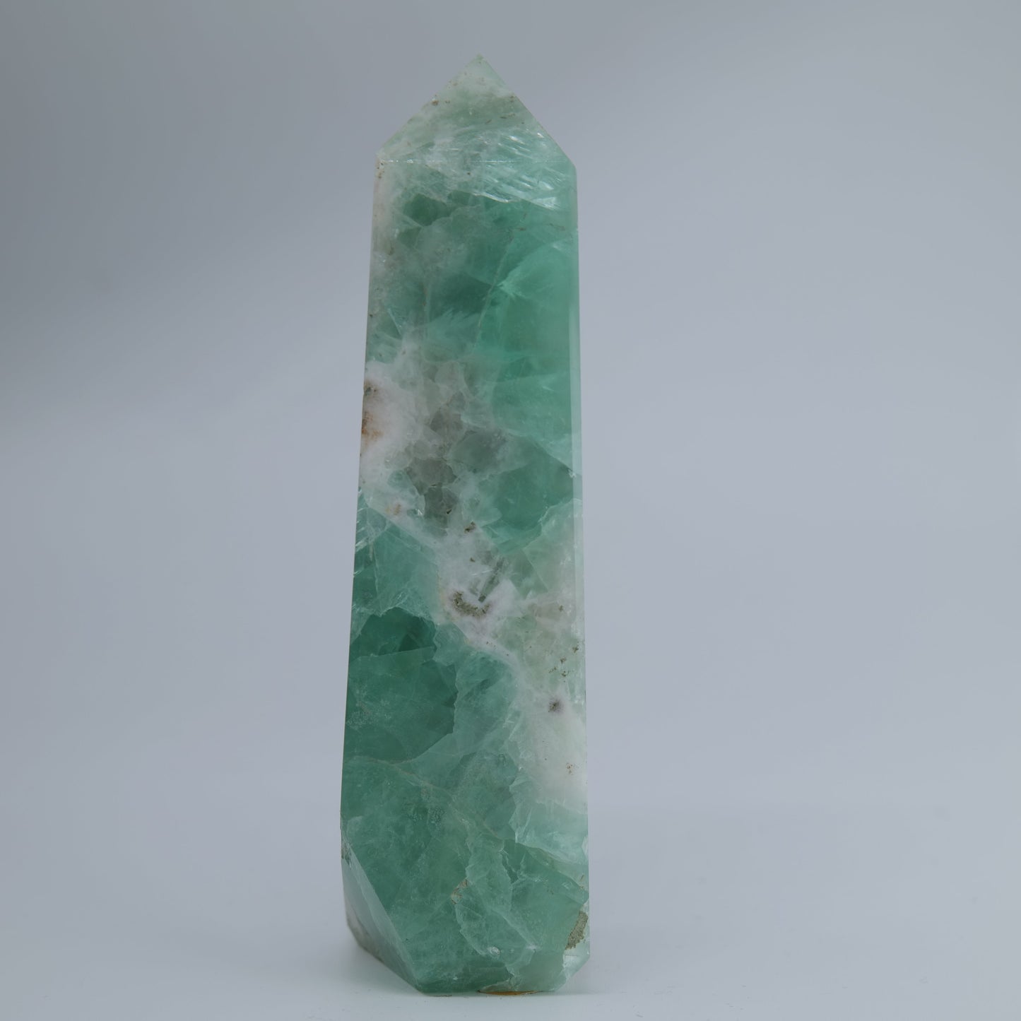 Flourite Tower 235g natural crystal tower additional-3