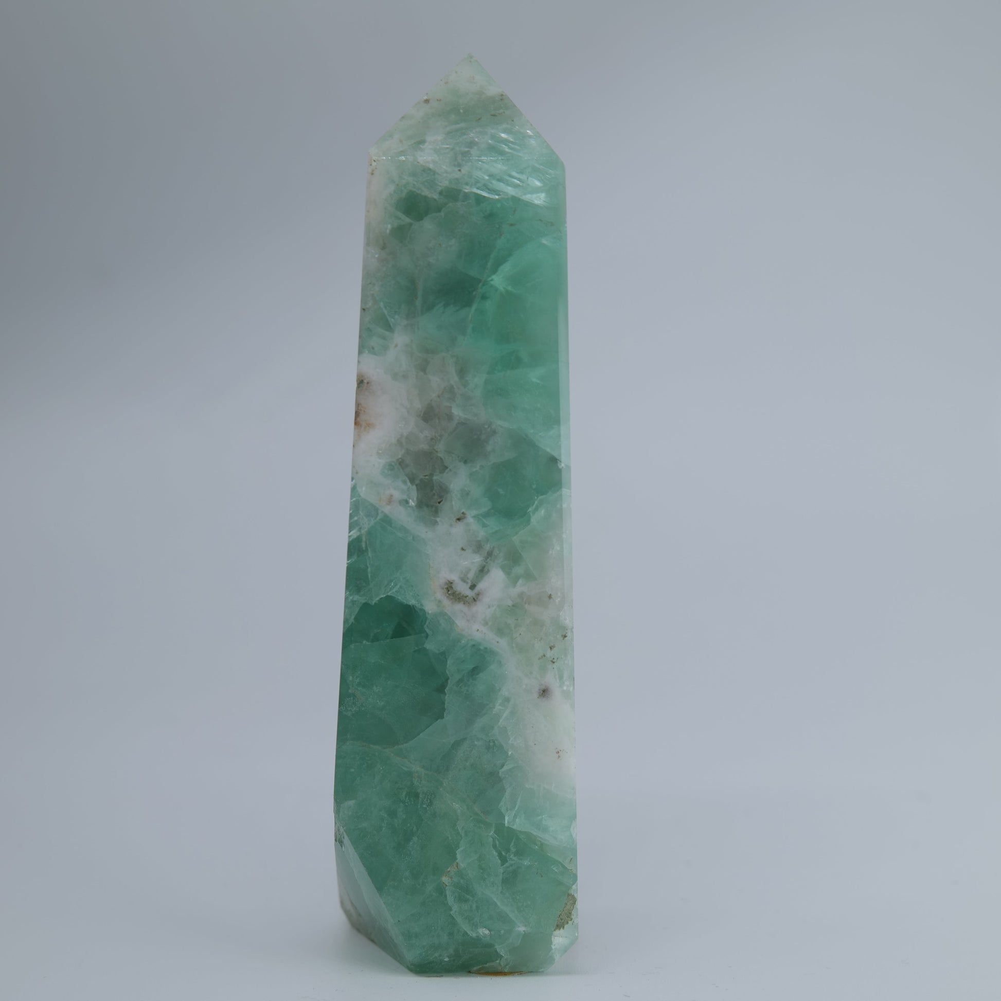 Flourite Tower 235g natural crystal tower additional-3