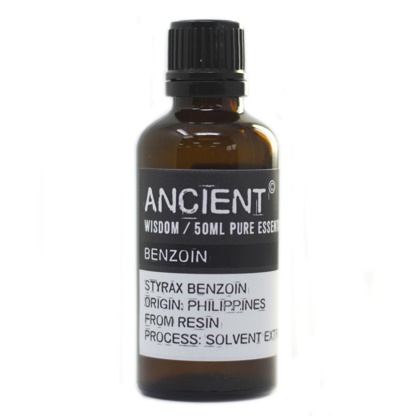 Polished Benzoin (Dilute/Dpg) 50ml featuring natural patterning and unique variations - Luna Panther
