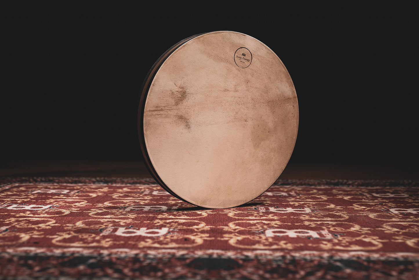 MEINL Sonic Energy Wave Drum 20" - Walnut Brown detail view 2 at Luna Panther