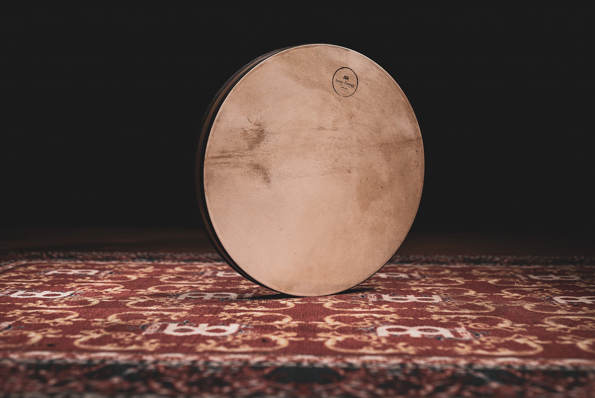 MEINL Sonic Energy Wave Drum 20" - Walnut Brown detail view 2 at Luna Panther