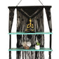 Black Macrame Hanging Shelves - Turquoise - Luna Panther