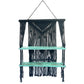 Black Macrame Hanging Shelves - Turquoise - Luna Panther