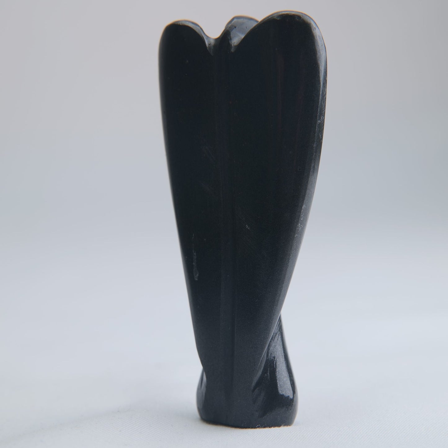 Black Obsidian Angel Carving 51g 78mm - Luna Panther