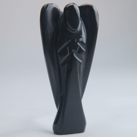 Black Obsidian Angel Carving 51g 78mm - Luna Panther alternate view