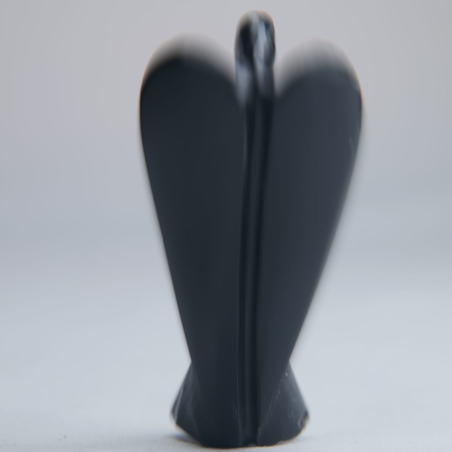Black Obsidian Angel Carving 54g 80mm - Luna Panther
