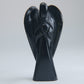 Black Obsidian Angel Carving 70g 80mm - Luna Panther