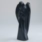 Black Obsidian Angel Carving 70g 80mm - Luna Panther