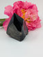 Polished Black Obsidian Natural Point 190g featuring deep jet-black tone and glassy finish - Luna Panther