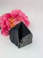 Polished Black Obsidian Natural Point 213g featuring deep jet-black tone and glassy finish - Luna Panther