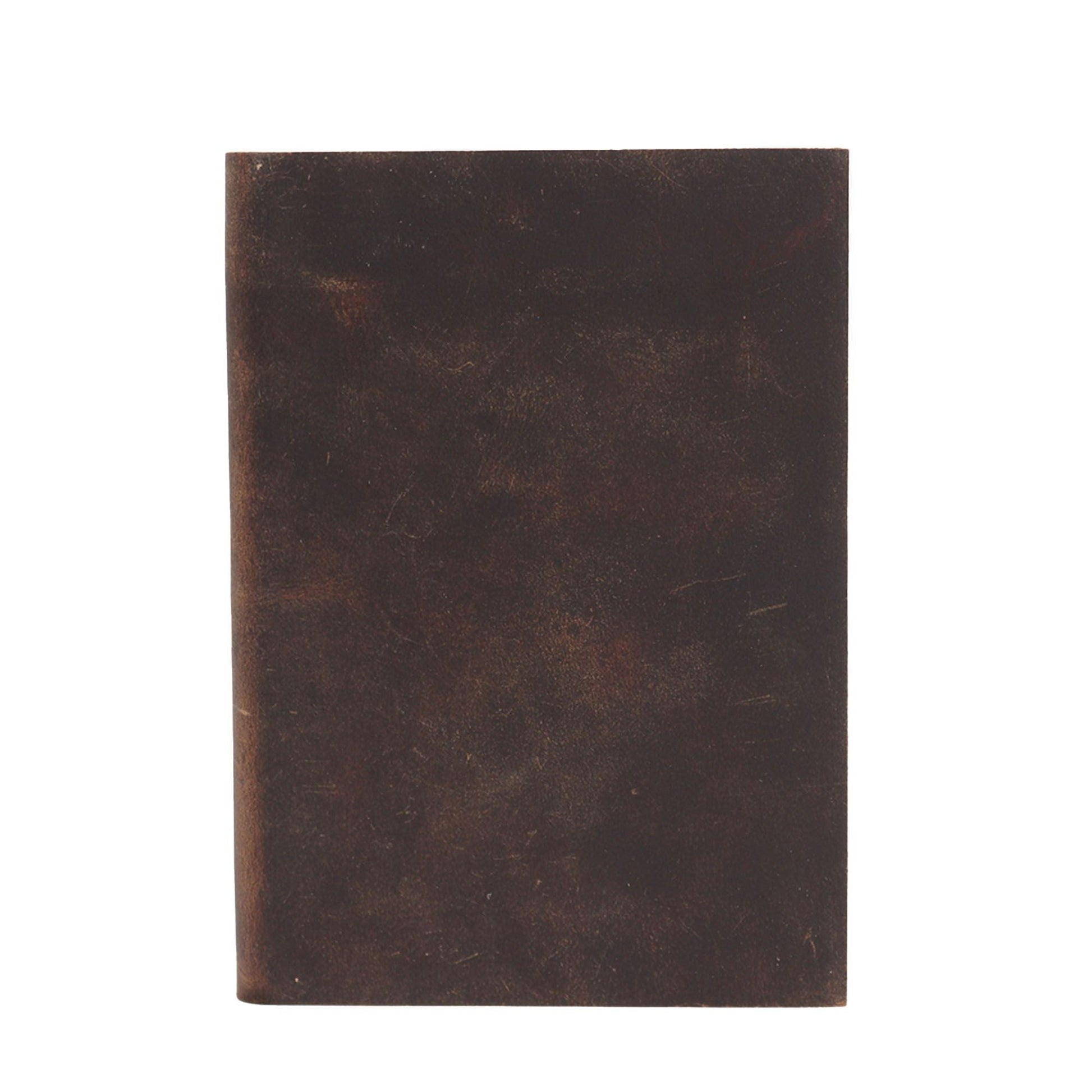 Black Tan Daily Note Book - 100 Lined Pages - 18x13cm - Luna Panther