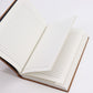 Black Tan Daily Note Book - 100 Lined Pages - 20x15cm - Luna Panther