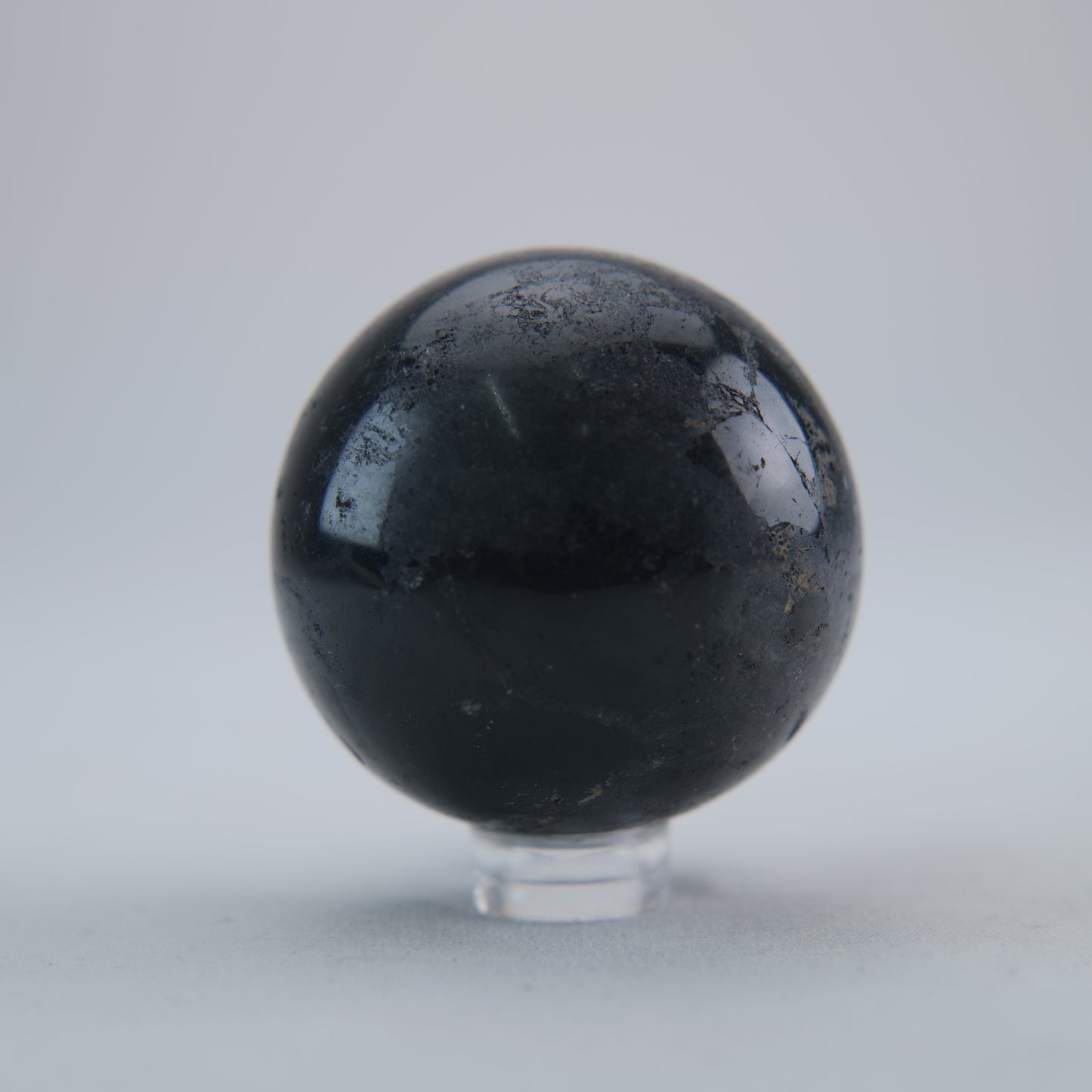 Black Tourmaline Polished Sphere 184g - Luna Panther