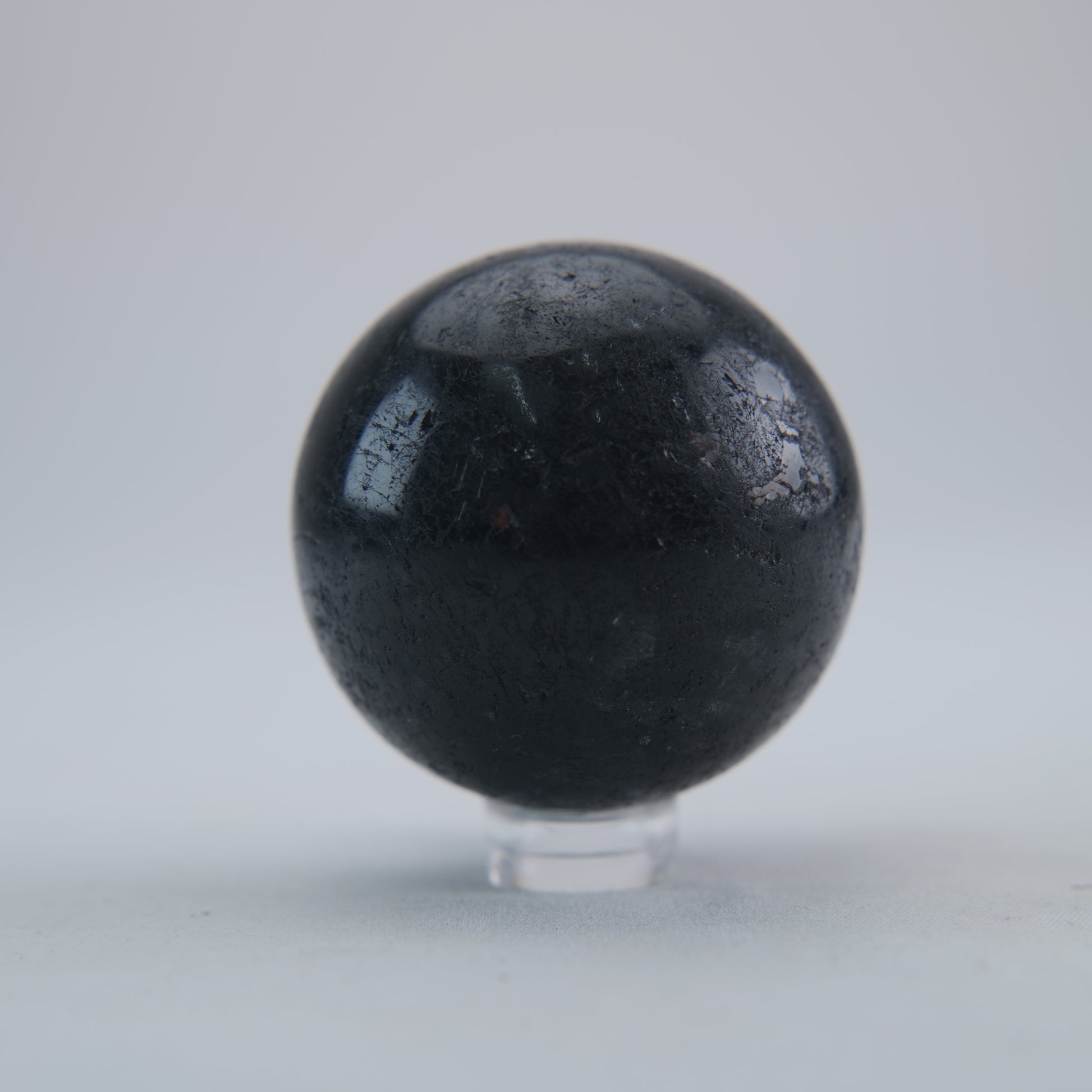 Black Tourmaline Polished Sphere 187g - Luna Panther