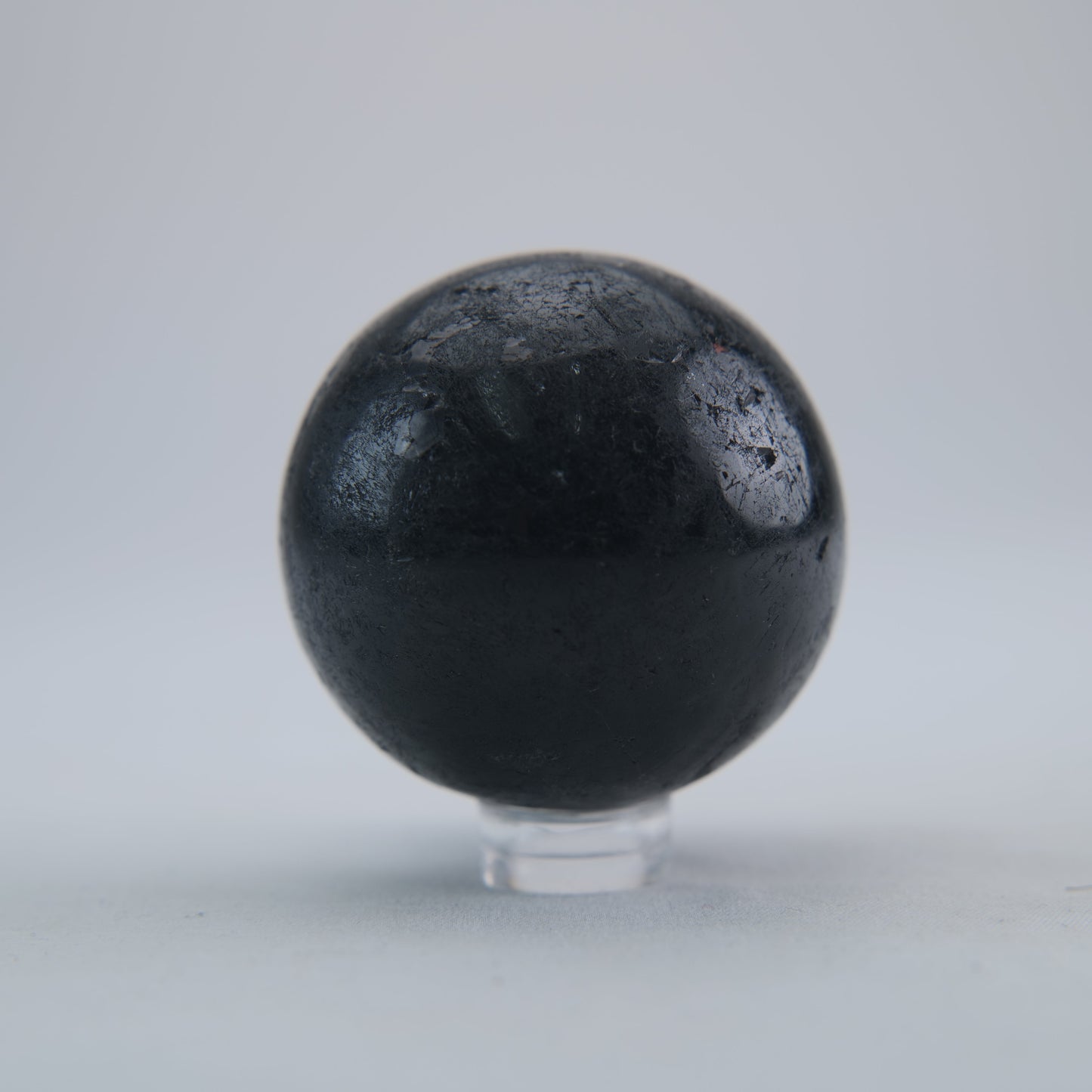 Black Tourmaline Polished Sphere 187g - Luna Panther