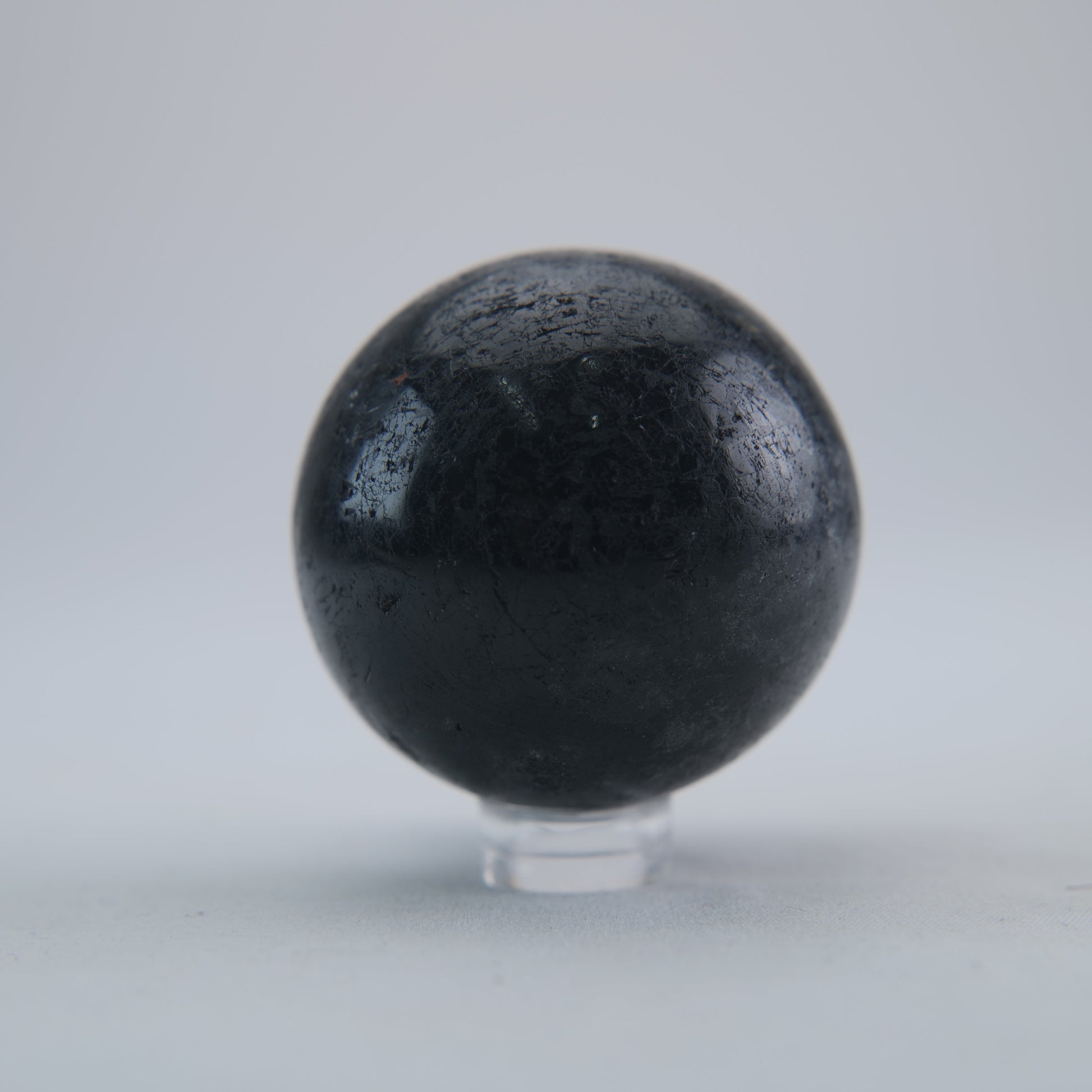 Black Tourmaline Polished Sphere 187g - Luna Panther