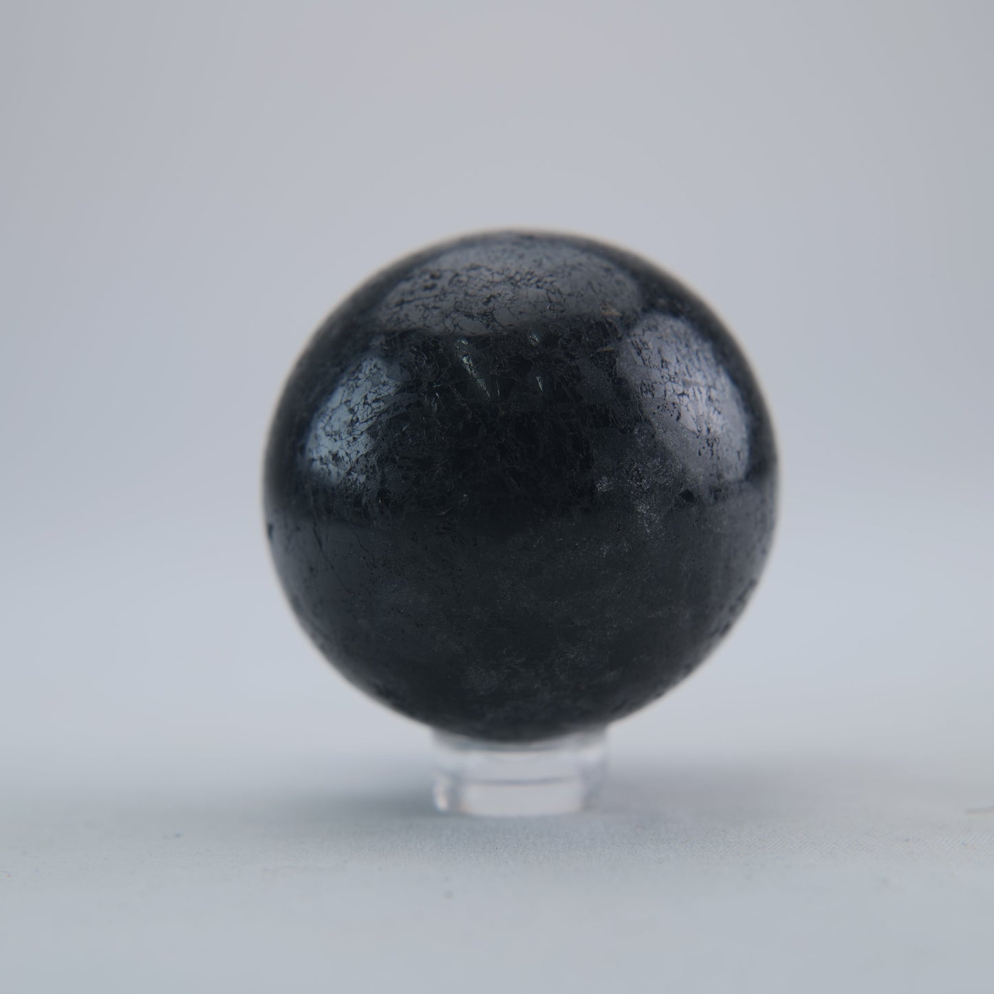 Black Tourmaline Polished Sphere 187g - Luna Panther