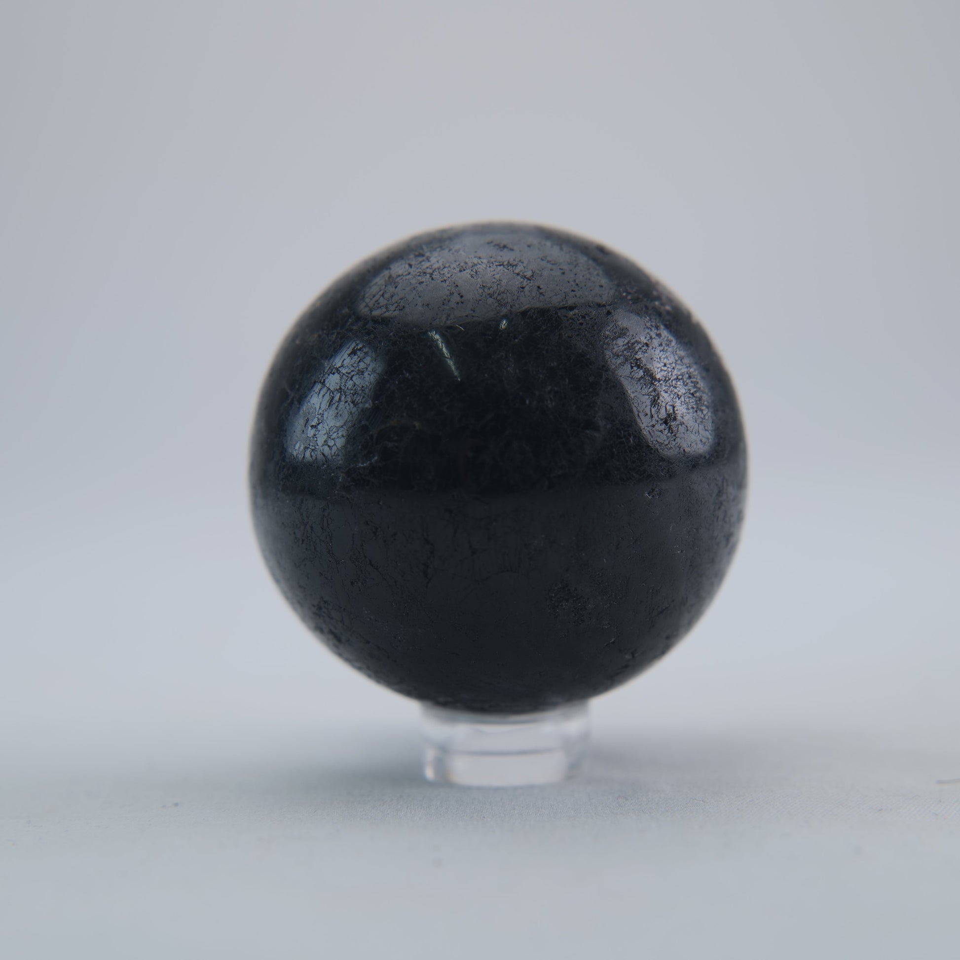 Black Tourmaline Polished Sphere 187g - Luna Panther