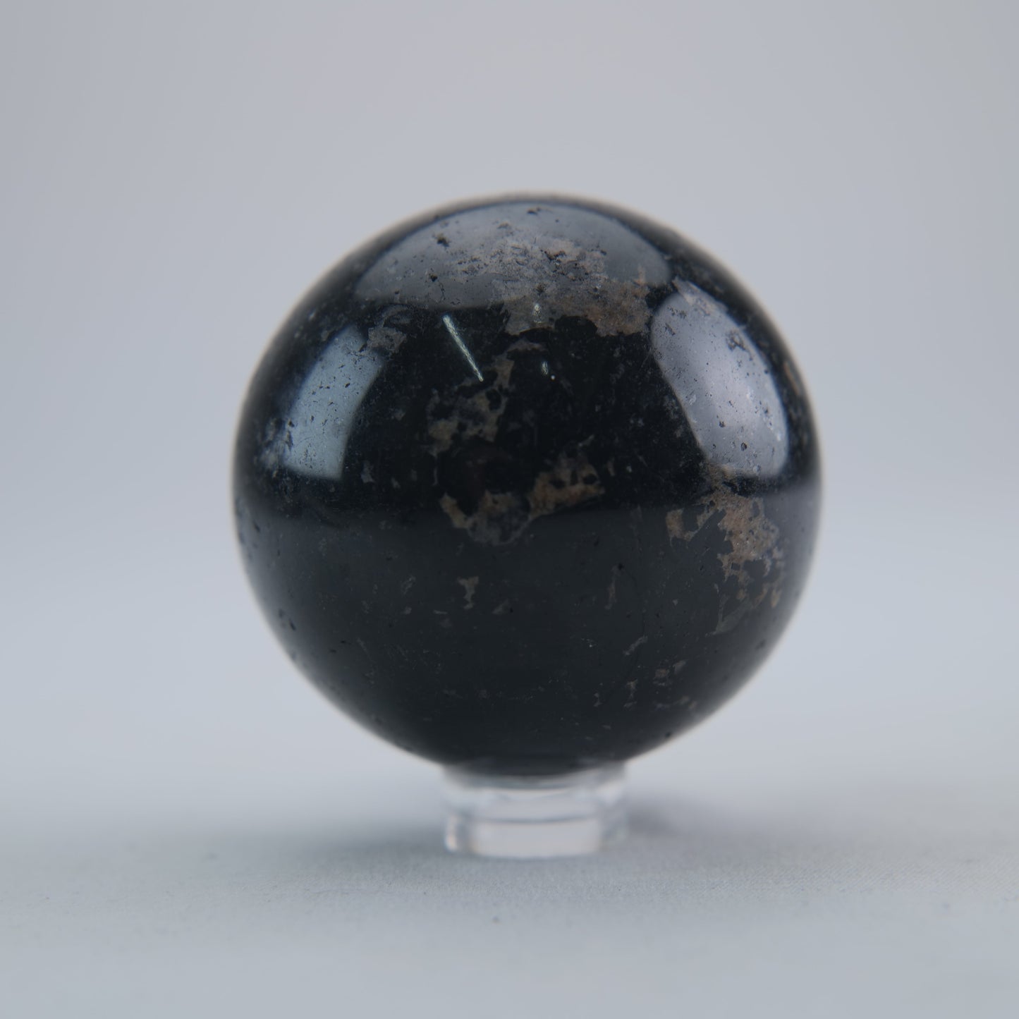 Black Tourmaline Polished Sphere 228g - Luna Panther