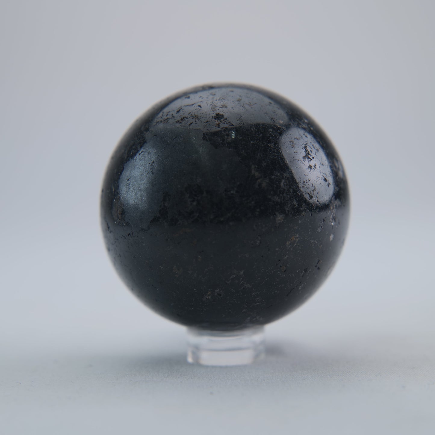 Black Tourmaline Polished Sphere 228g - Luna Panther