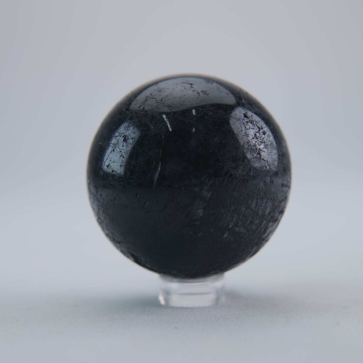 Black Tourmaline Sphere 208 - Luna Panther
