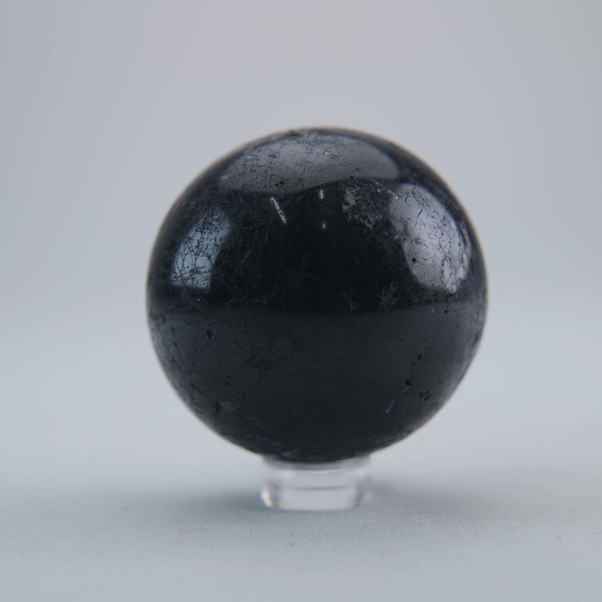 Black Tourmaline Sphere 208 - Luna Panther